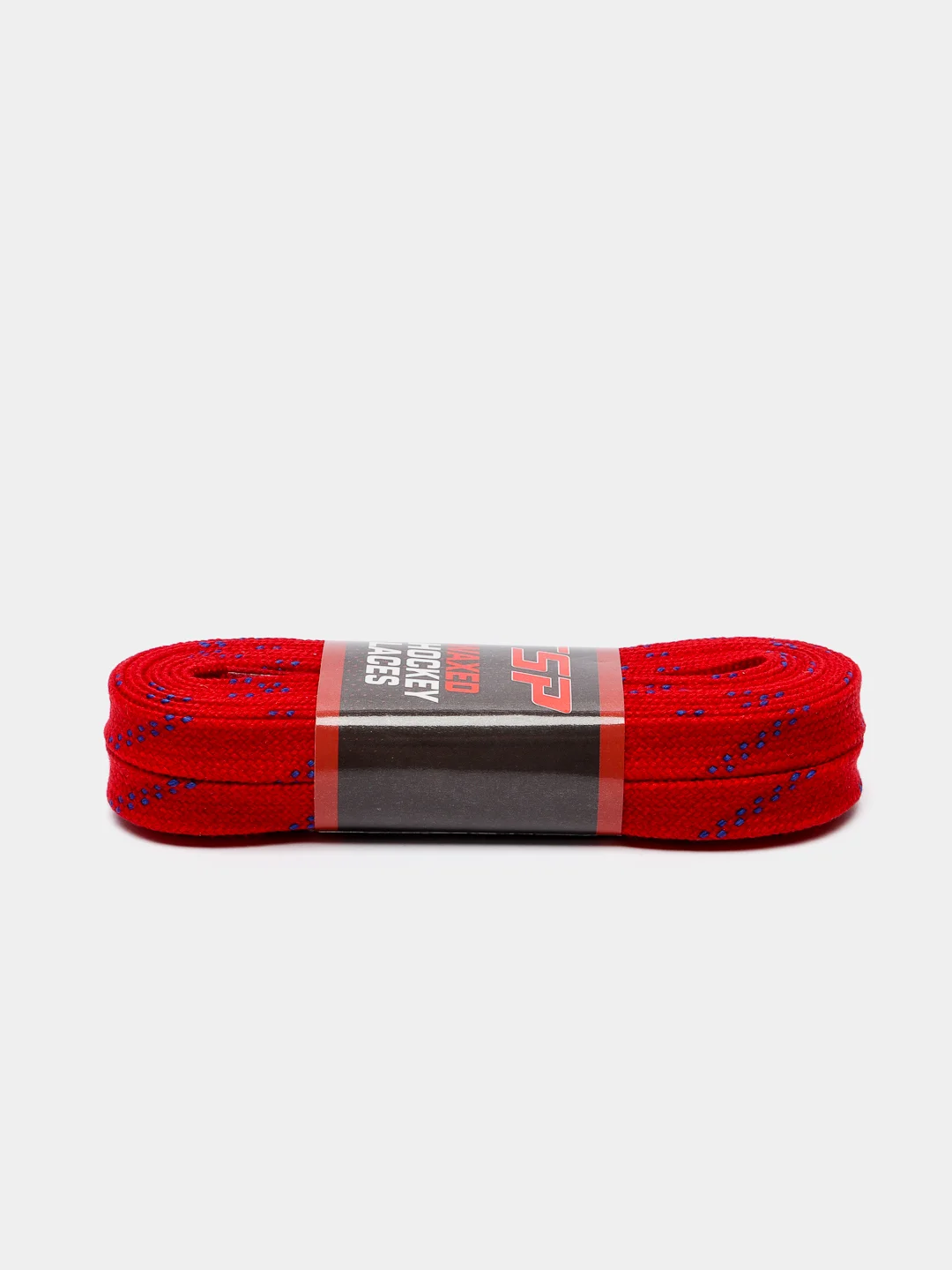 Красный шнурки хоккейные с пропиткой TSP WAXED HOCKEY LACES