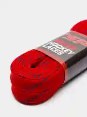 Красный шнурки хоккейные с пропиткой TSP WAXED HOCKEY LACES
