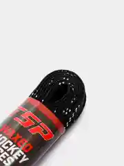 Черный шнурки хоккейные с пропиткой TSP WAXED HOCKEY LACES