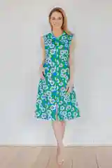 Халат женский из бязи MAXI, 100% хлопок