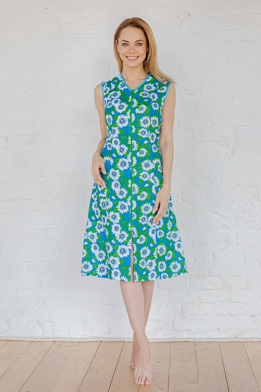 Халат женский из бязи MAXI, 100% хлопок