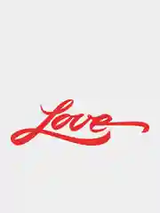 Наклейка на авто "Love" (Любовь)