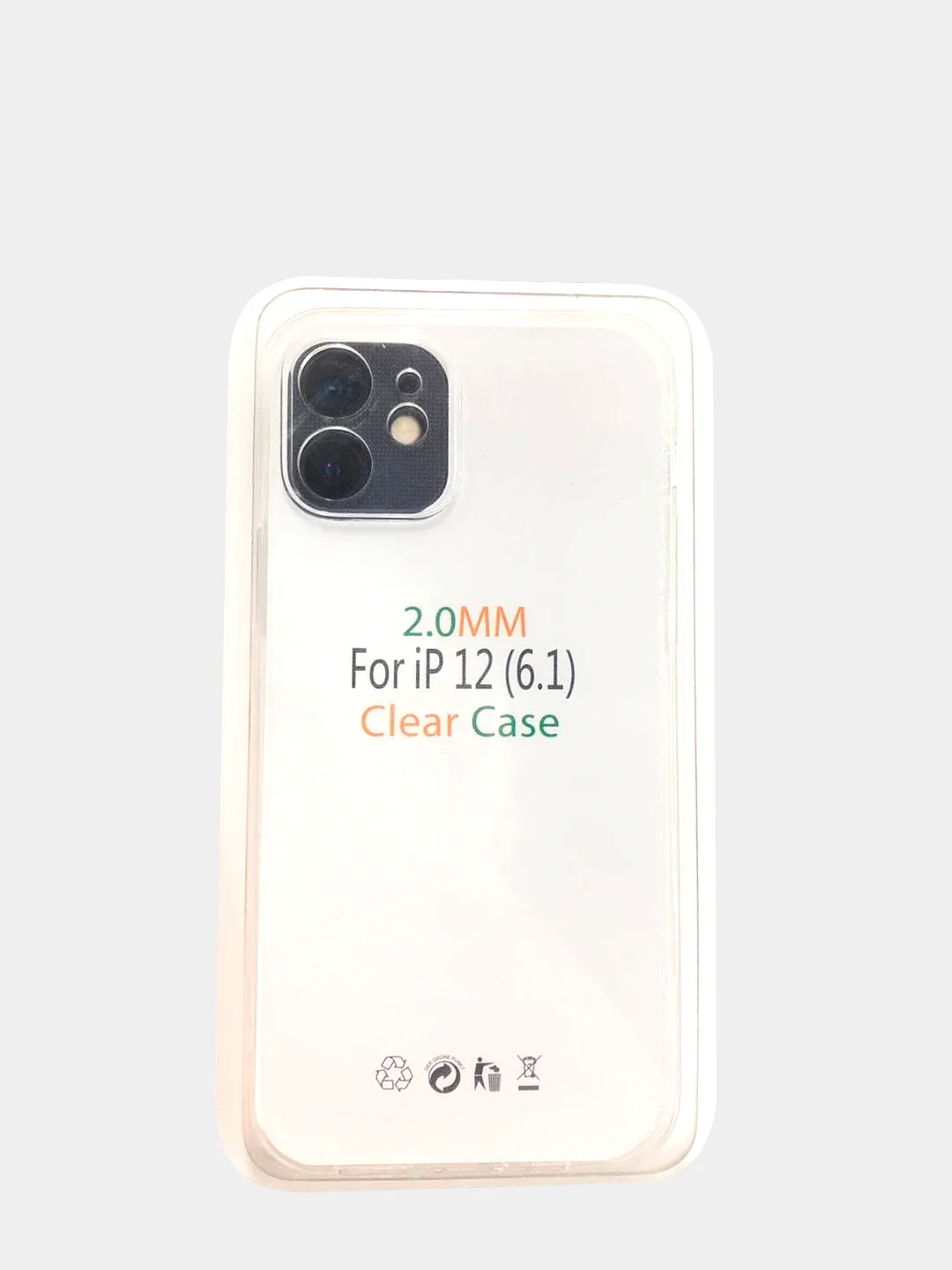 Чехол iPhone 13, 13 Pro, 13 Pro Max, 13 mini, 12, 12 Pro, 12 Pro Max, 12 mini прозрачный