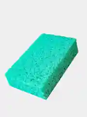 Бирюзовый губка для тела, душа, мягкая "Морская губка"