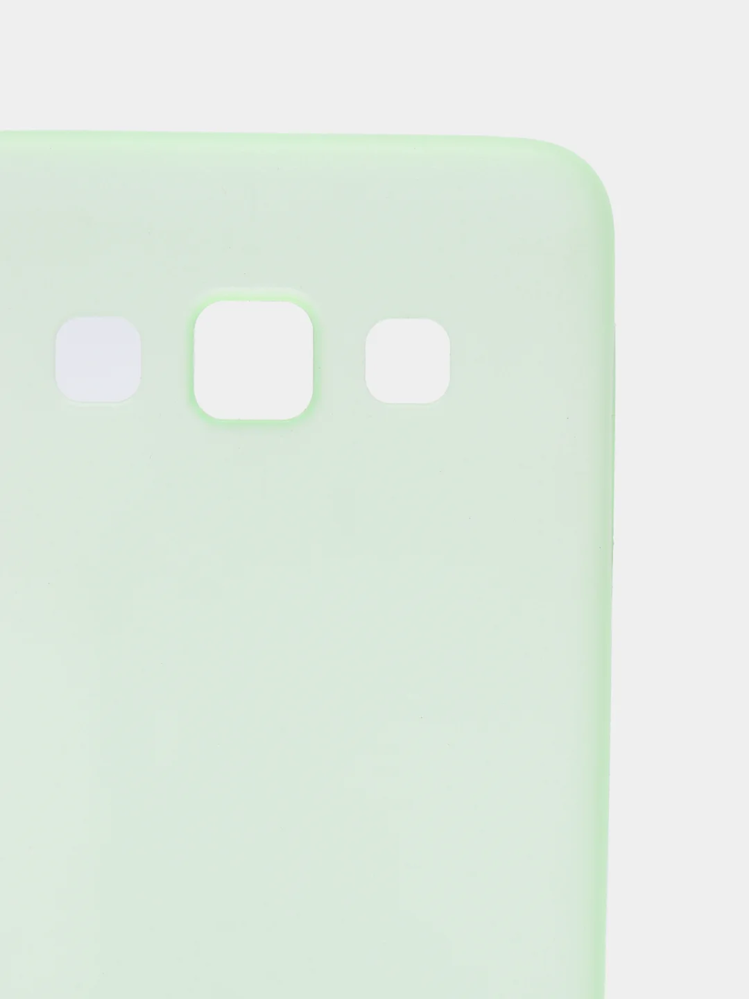Бирюзовый чехол пластиковый Samsung A3 2015