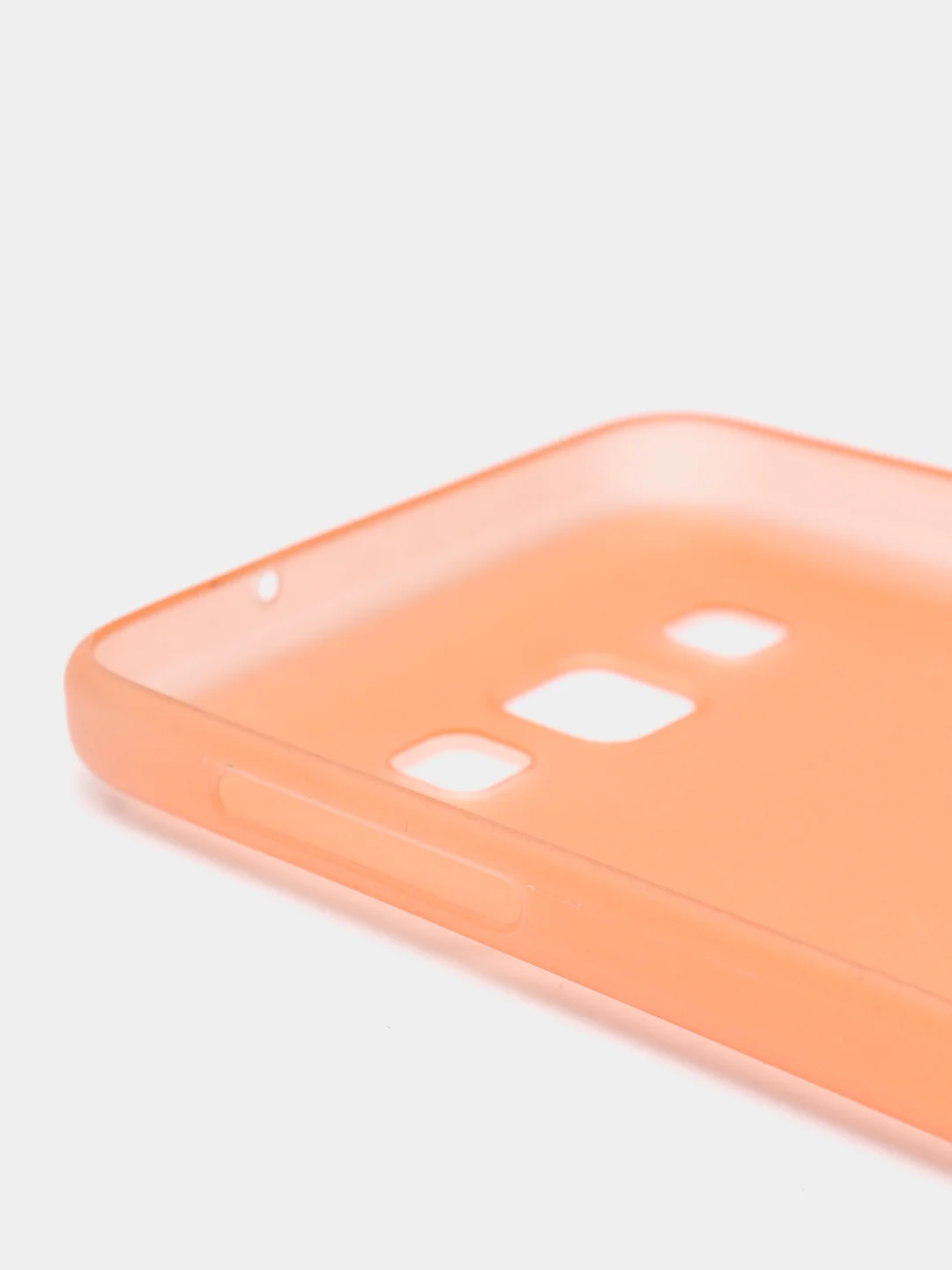 Оранжевый чехол пластиковый Samsung A3 2015
