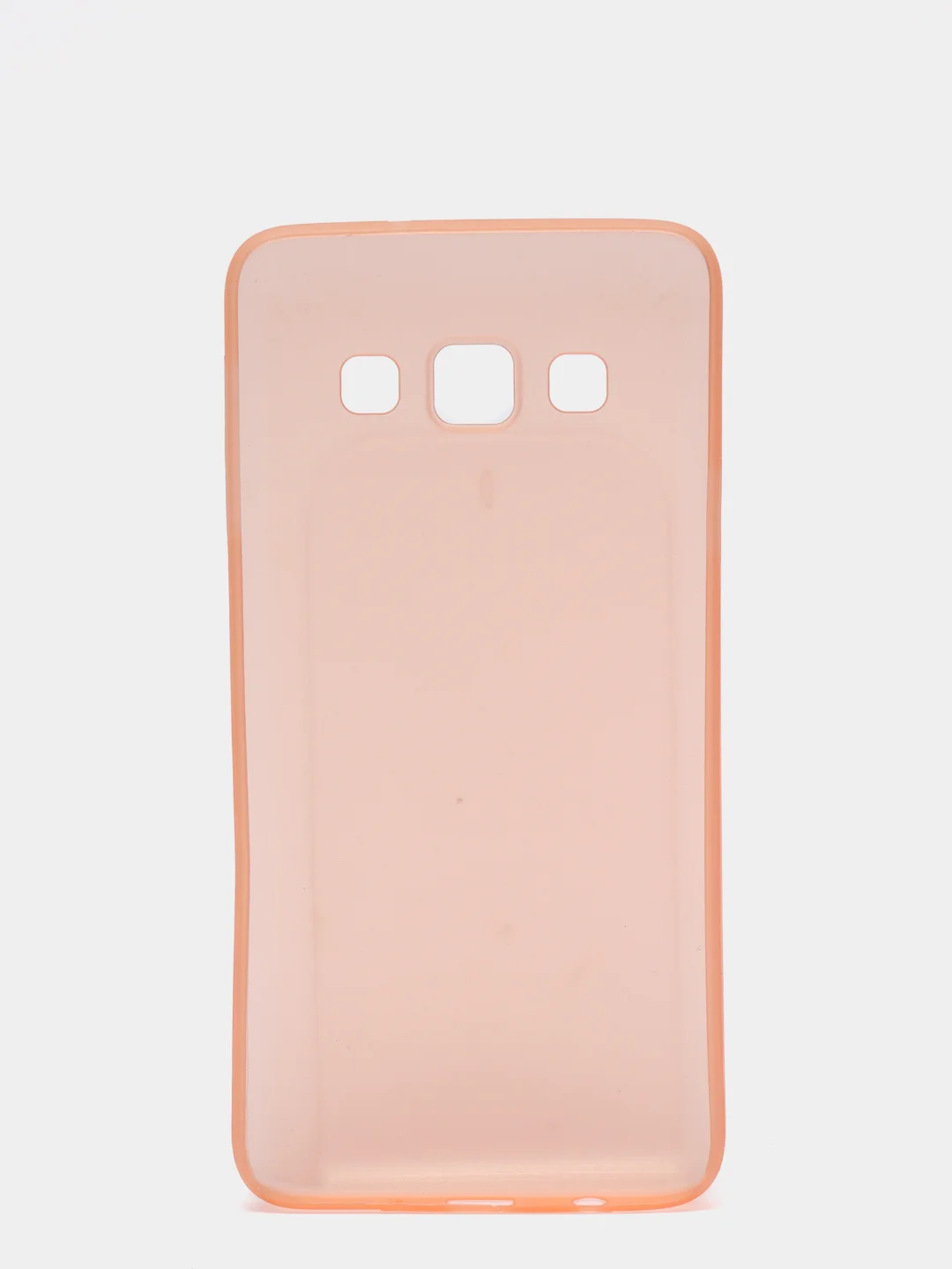 Оранжевый чехол пластиковый Samsung A3 2015