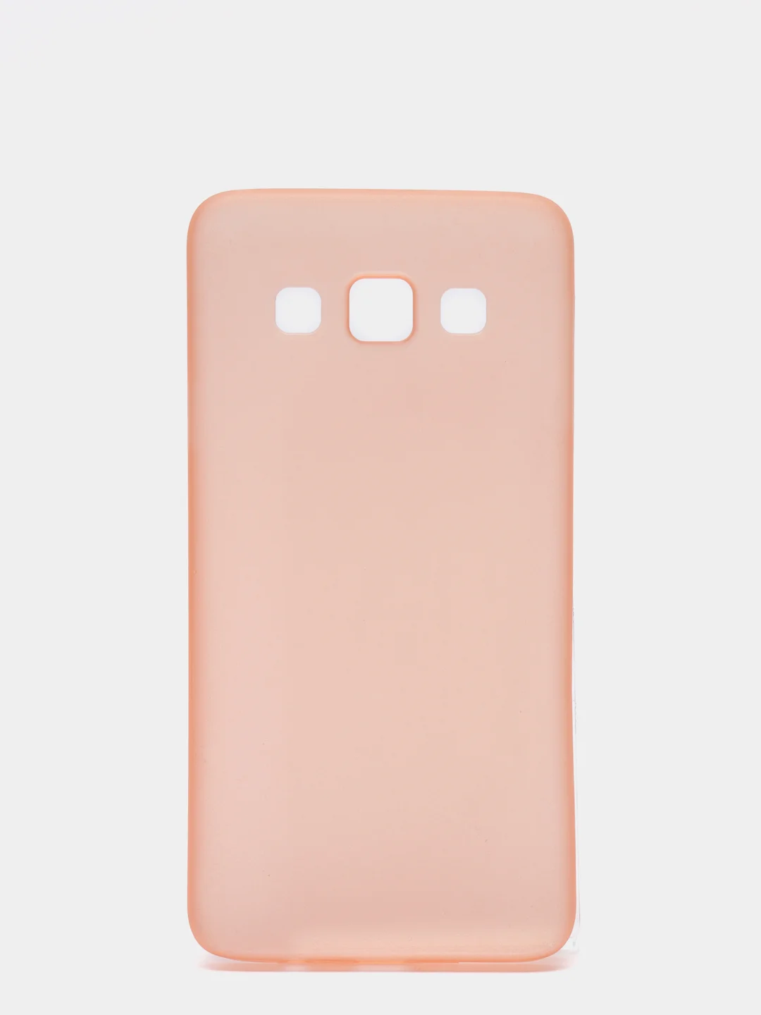Оранжевый чехол пластиковый Samsung A3 2015