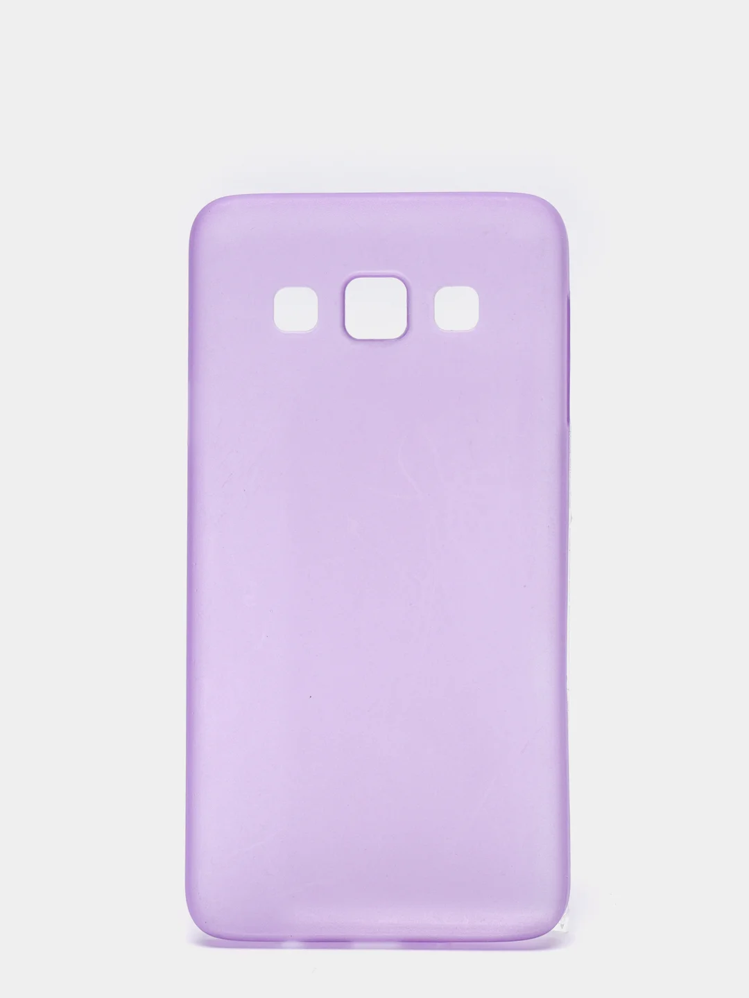 Сиреневый чехол пластиковый Samsung A3 2015