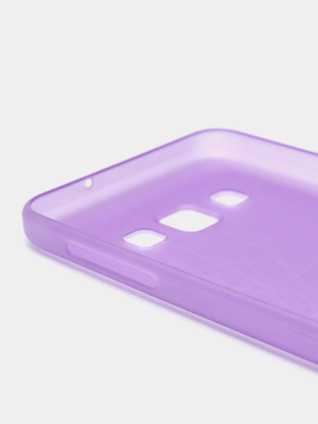Сиреневый чехол пластиковый Samsung A3 2015