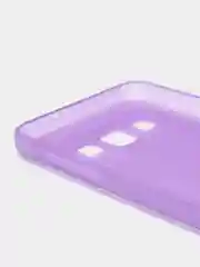 Сиреневый чехол пластиковый Samsung A3 2015