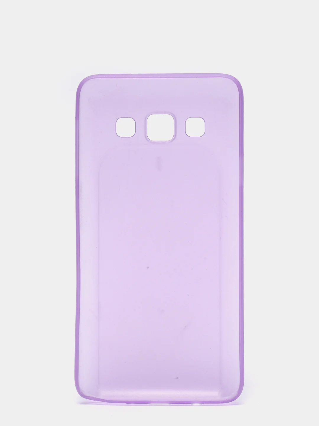 Сиреневый чехол пластиковый Samsung A3 2015
