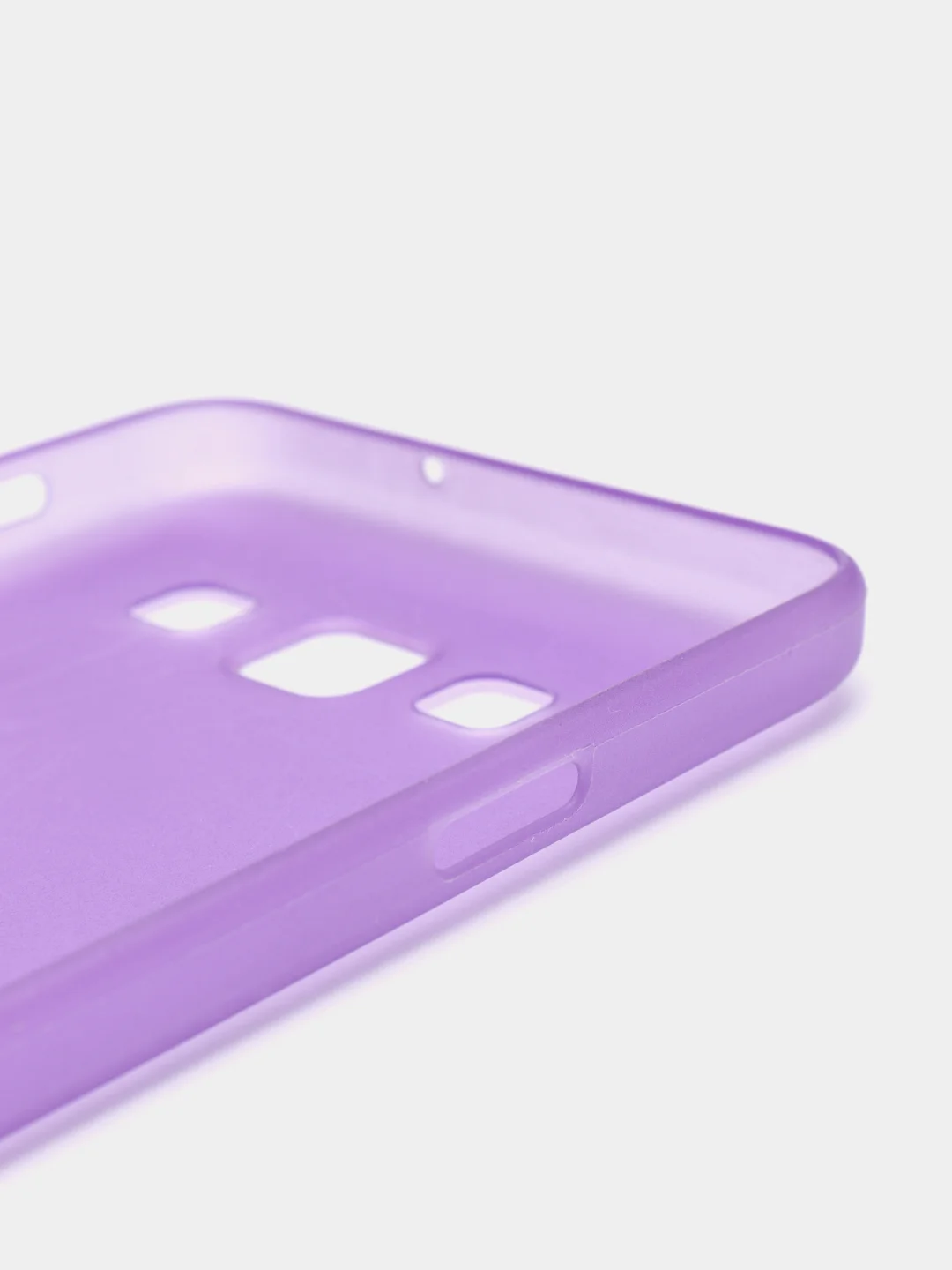 Сиреневый чехол пластиковый Samsung A3 2015