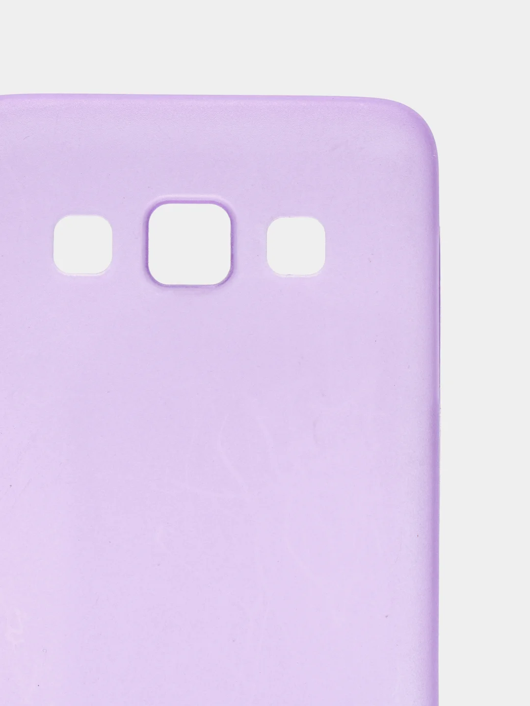 Сиреневый чехол пластиковый Samsung A3 2015
