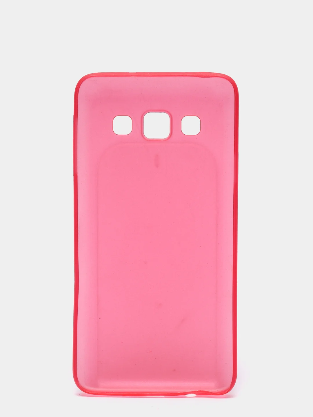 Алый чехол пластиковый Samsung A3 2015