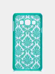 Зеленый чехол пластиковый Samsung A3 2015
