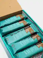 Протеиновый глазированный батончик Ёбатон, 20% белка, со вкусом кокоса, 50 г, 20 штук