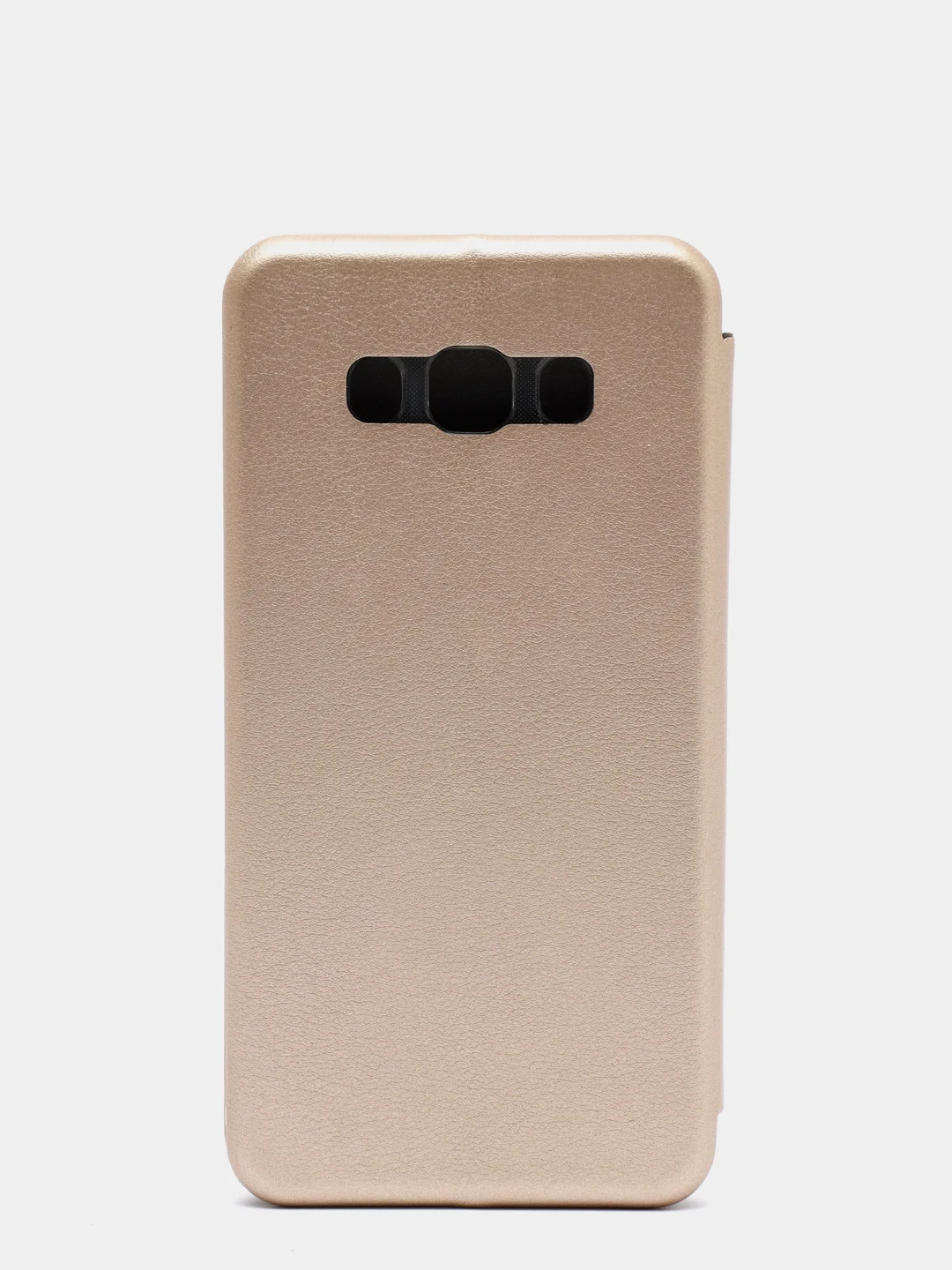 Золотой чехол книжка, флип Samsung J7 2016
