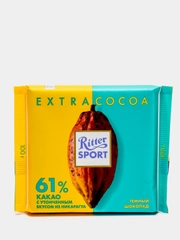 Шоколад темный Ritter Sport "С утонченным вкусом из Никарагуа 61% какао", 100 гр
