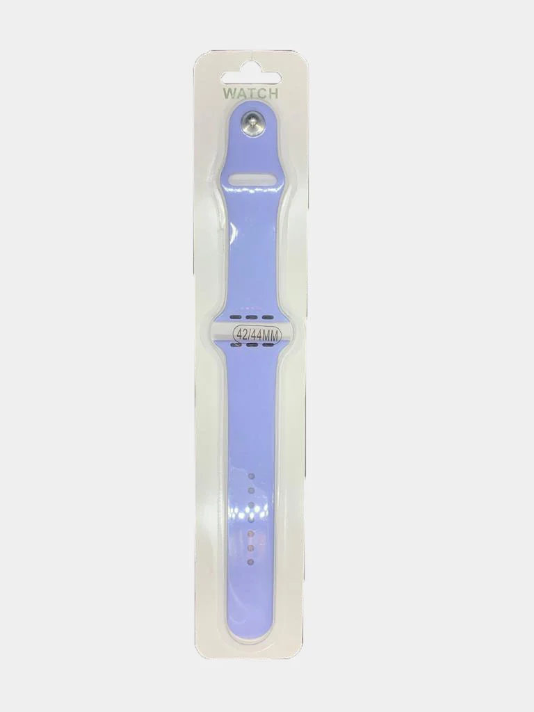 Лавандовый силиконовый ремешок для Apple Watch 42-44 мм