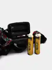 Фонарь налобный аккумуляторный, 3 диода, USB, zoom
