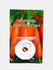 Морковь на ленте "Шантенэ 2461", среднеспелая, семена ГОСТ 32592-2013