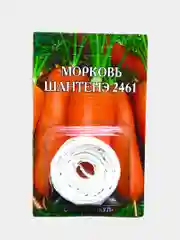 Морковь на ленте "Шантенэ 2461", среднеспелая, семена ГОСТ 32592-2013