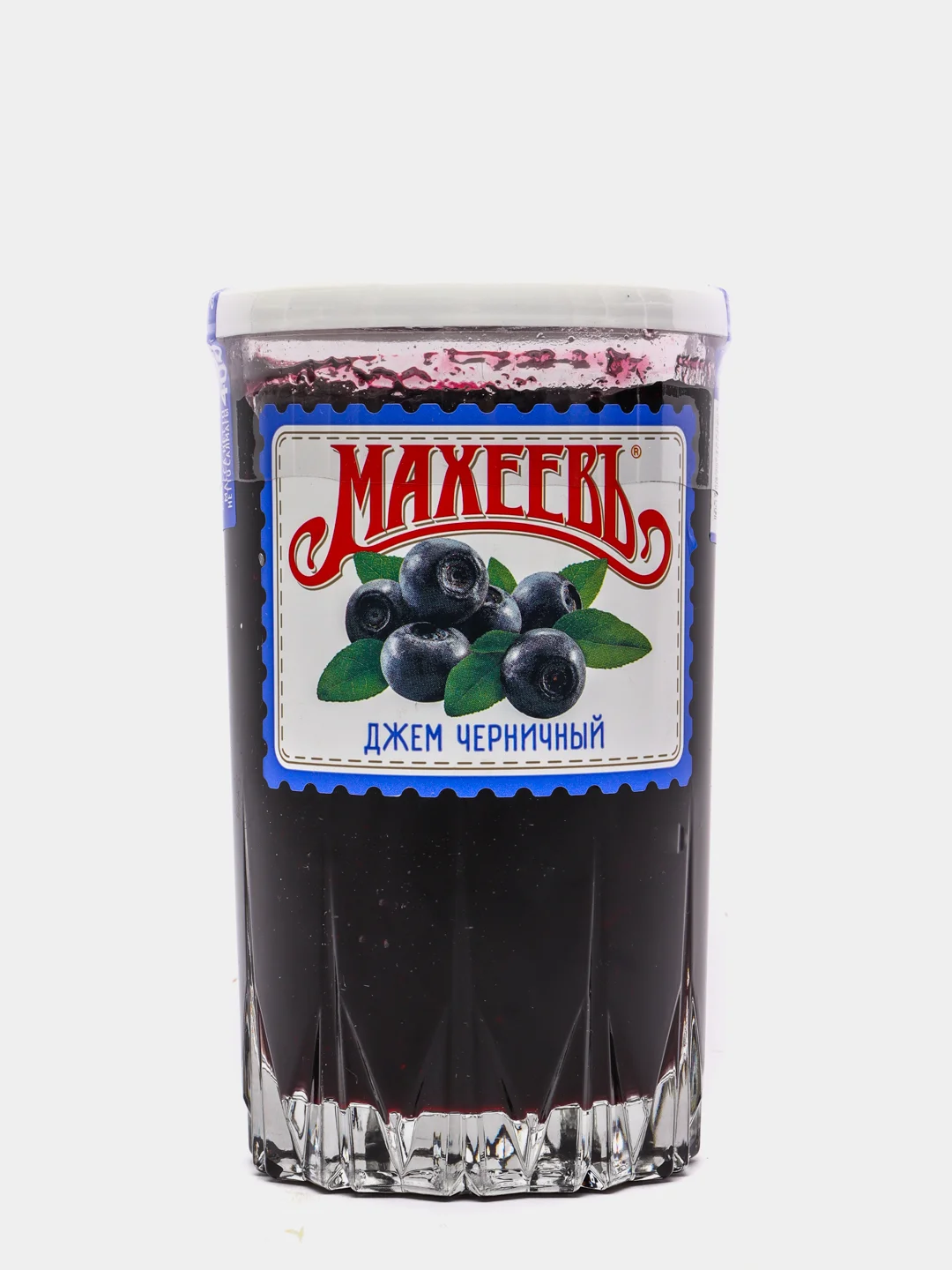 Джем Махеевъ "Черничный", в стеклянном стакане, 400 г
