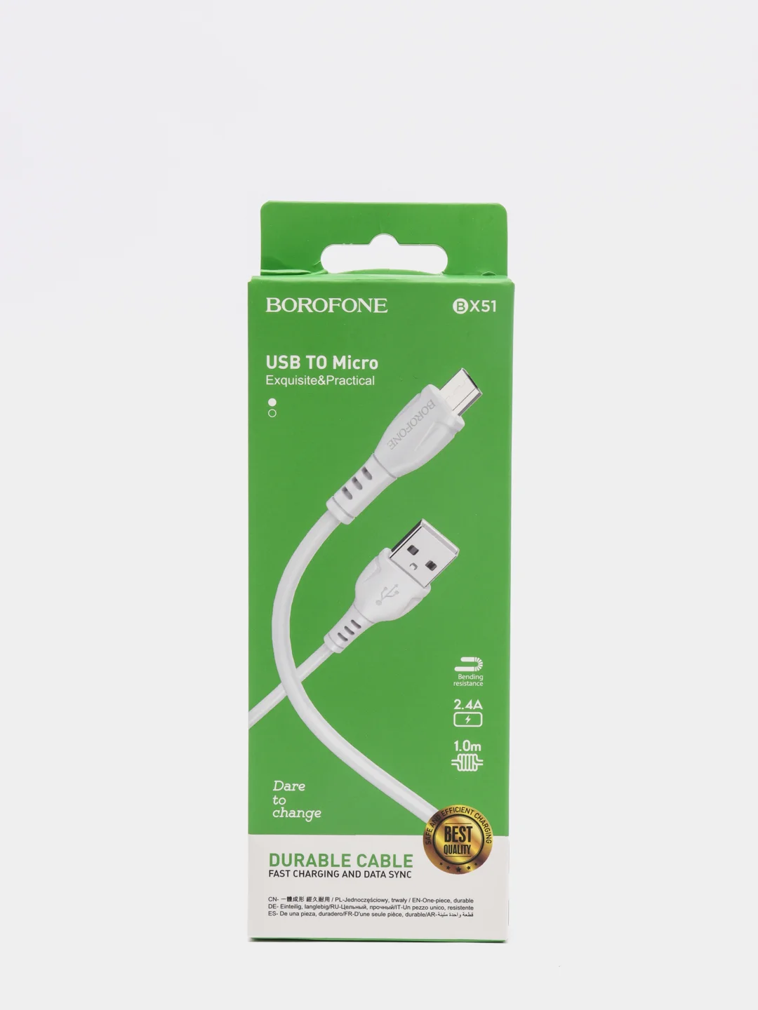 Кабель для зарядки и передачи данных Micro USB, Lightning 8-pin, Type-C