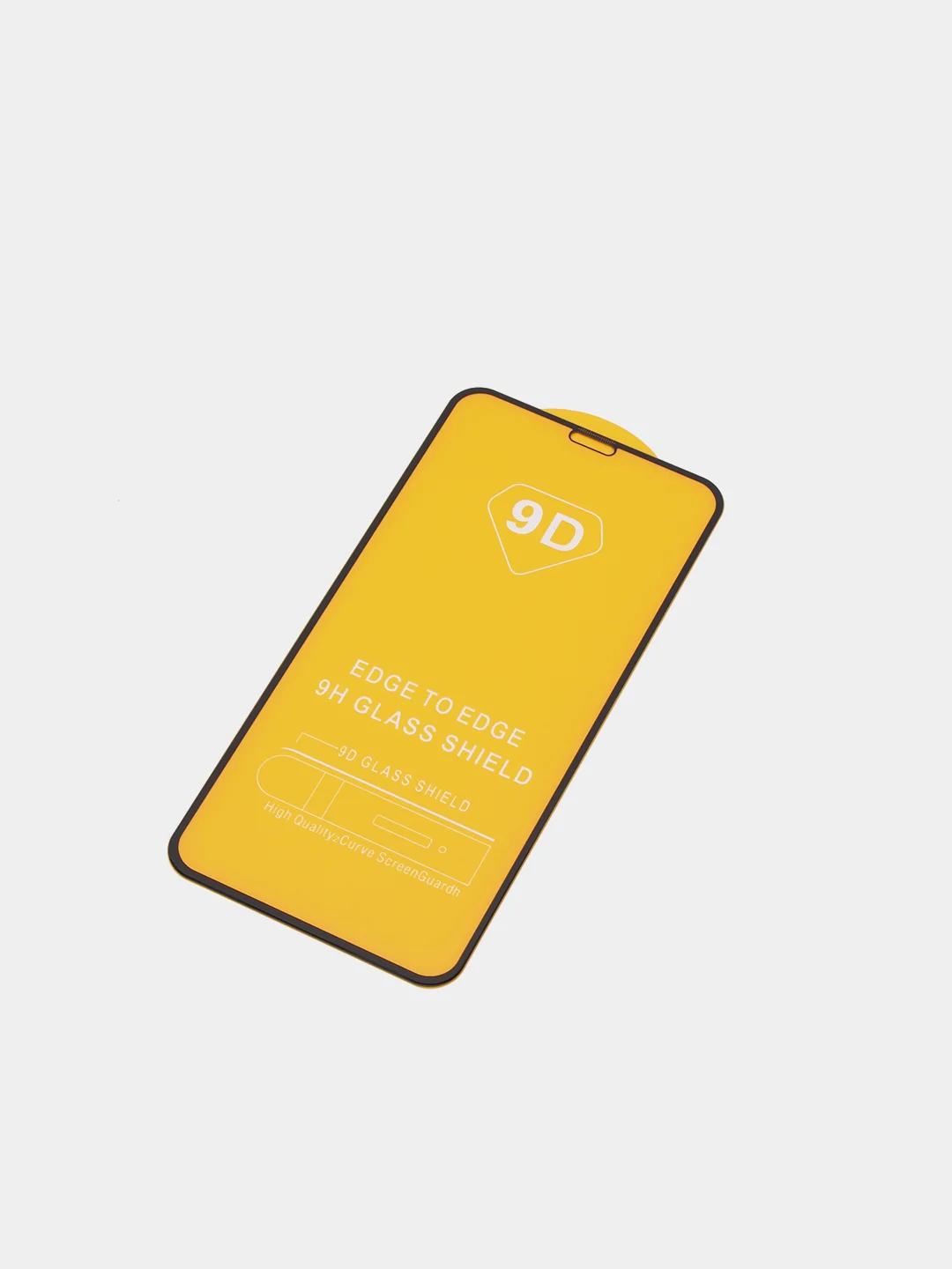 Черный защитное стекло для Iphone