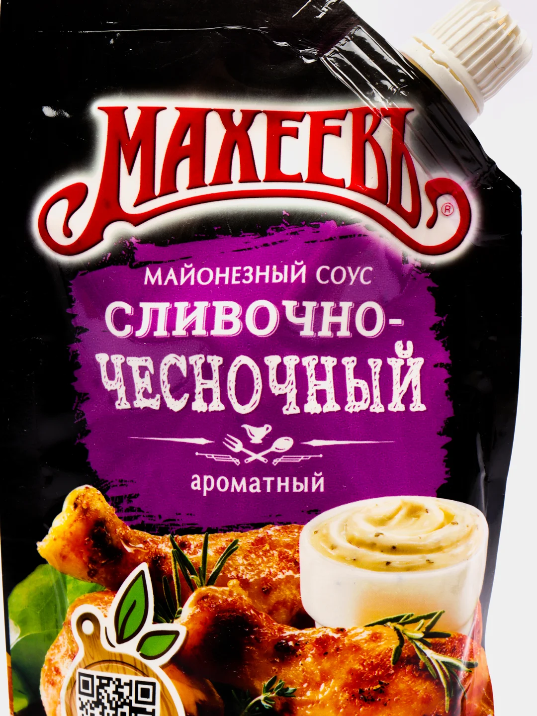 Соус Махеевъ "Сливочно-чесночный", 50,5%, ДП, 200 г