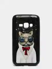 Кремовый чехол для Samsung J1 2016