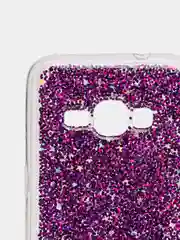 Сиреневый чехол для Samsung J1 2016