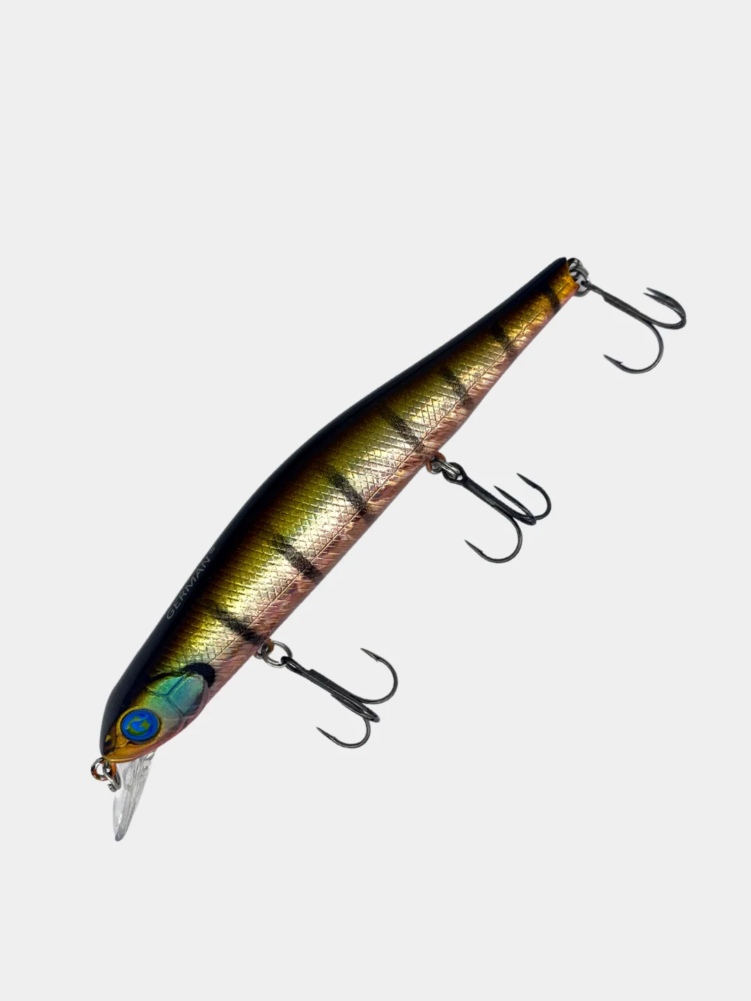 Бронзовый воблер German Evil Pike 110 (16.5 гр)