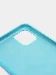 Голубой чехол накладка для Iphone