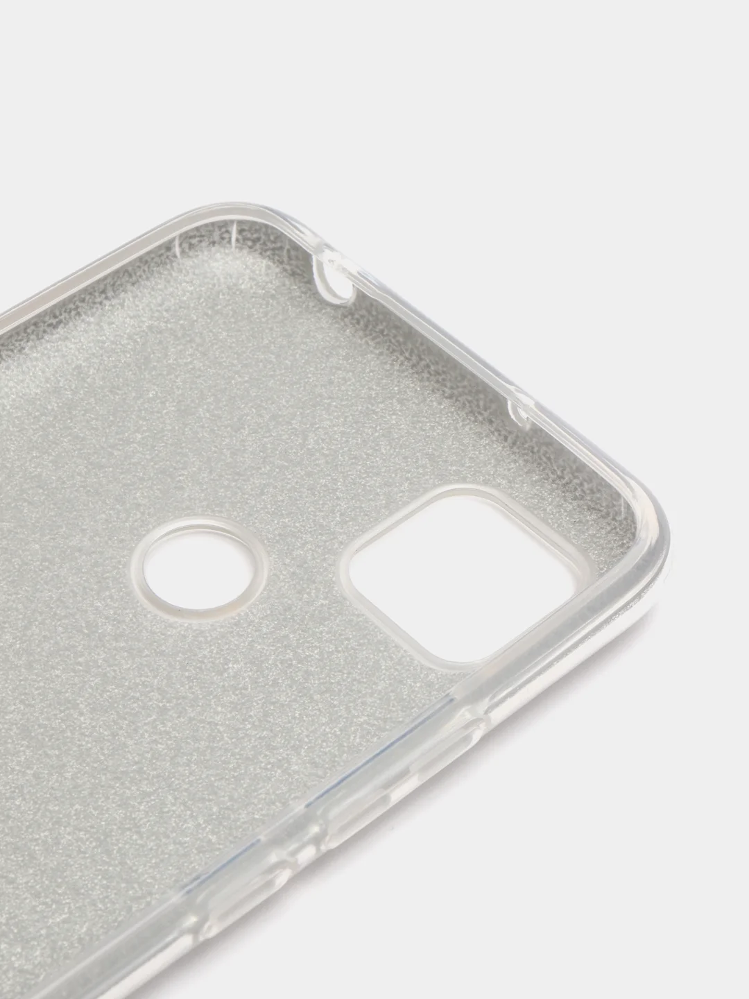Серебряный чехол блестящий Xiaomi Redmi 9C / Redmi 10A