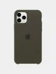 Тёмно-серый чехол силиконовый для iPhone 11, Silicone Case