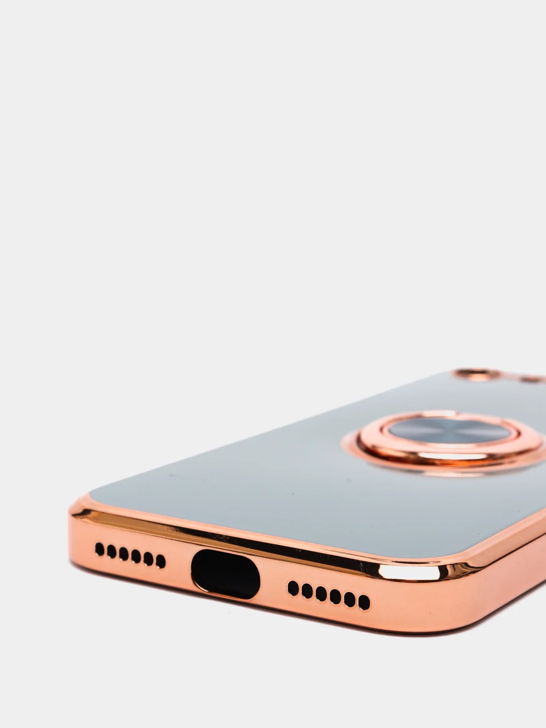 Зеленый чехол для Apple iPhone с кольцом для 6/6S/ 7/8 plus/11/11pro/ XR/XS/SE/ 12/12 Pro Max