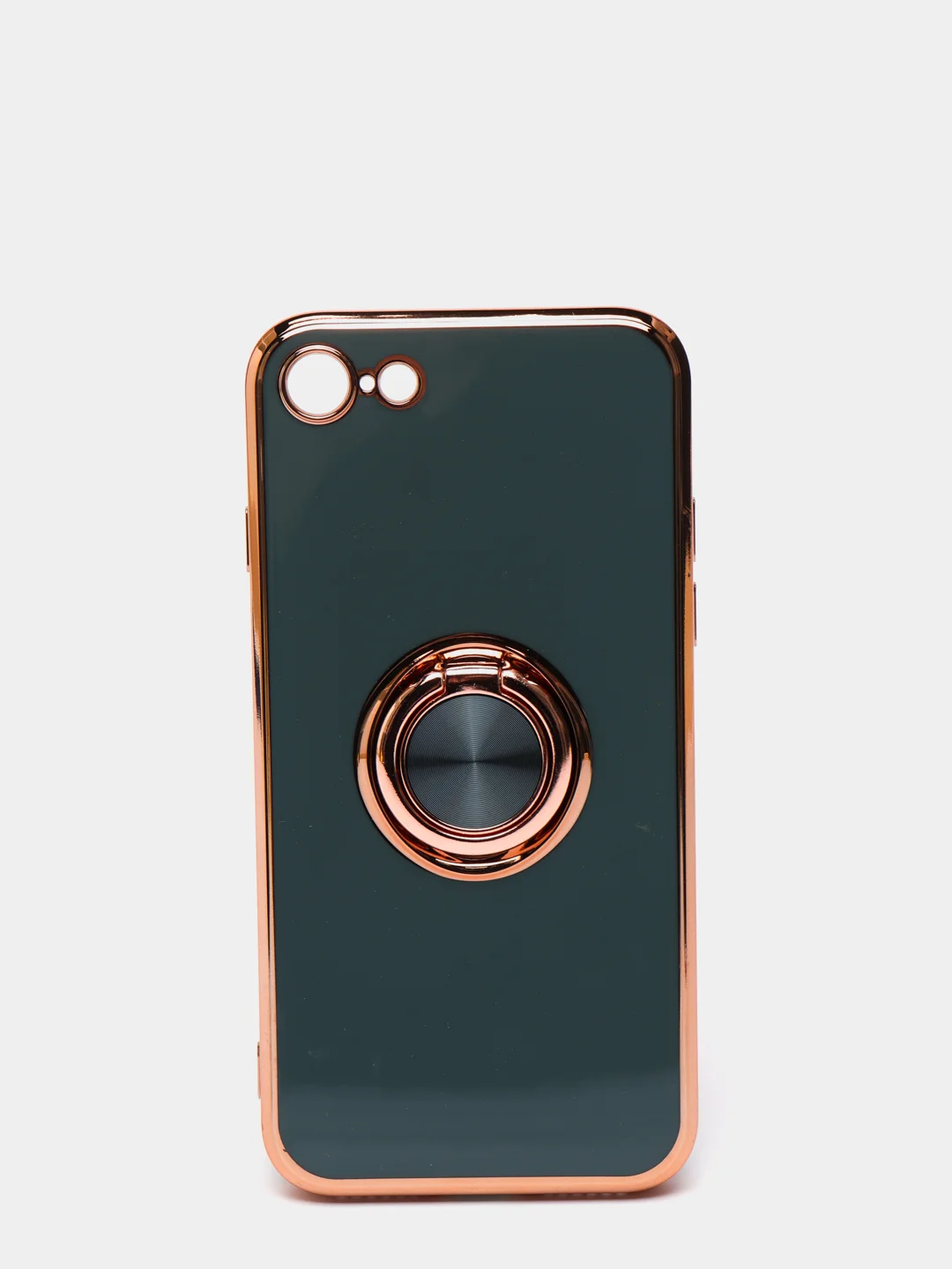Зеленый чехол для Apple iPhone с кольцом для 6/6S/ 7/8 plus/11/11pro/ XR/XS/SE/ 12/12 Pro Max
