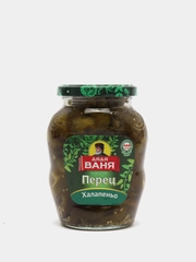 Перец Дядя Ваня "Халапеньо" нарезанный, 350 г
