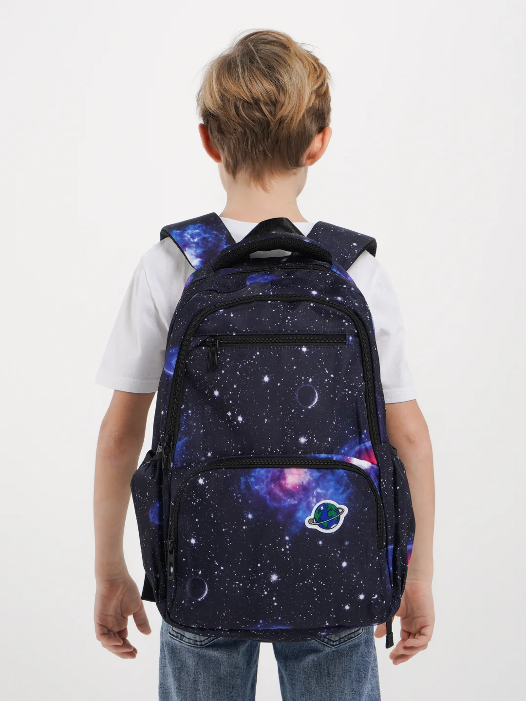 Синий рюкзак школьный Star Sistem