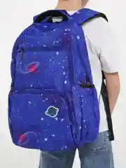 Синий рюкзак школьный Star Sistem