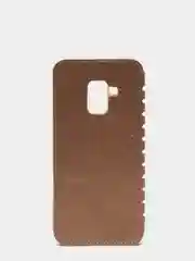 Золотой чехол книжка SAMSUNG A8 2018
