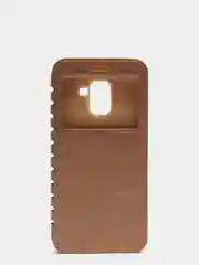 Золотой чехол книжка SAMSUNG A8 2018