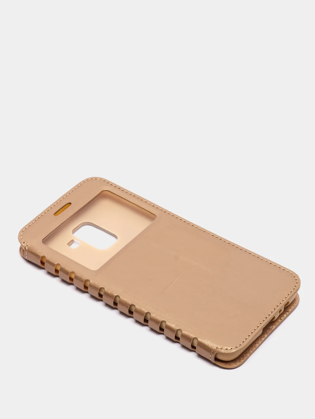 Золотой чехол книжка SAMSUNG A8 2018
