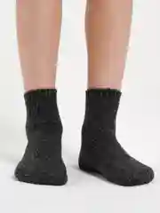 Угольный подростковые носки