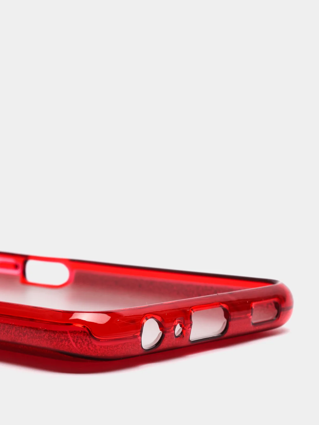 Красный чехол блестящий Samsung A03s