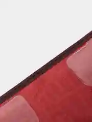 Алый обложка на паспорт из натуральной кожи