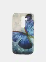 Светло-синий чехол LG G2