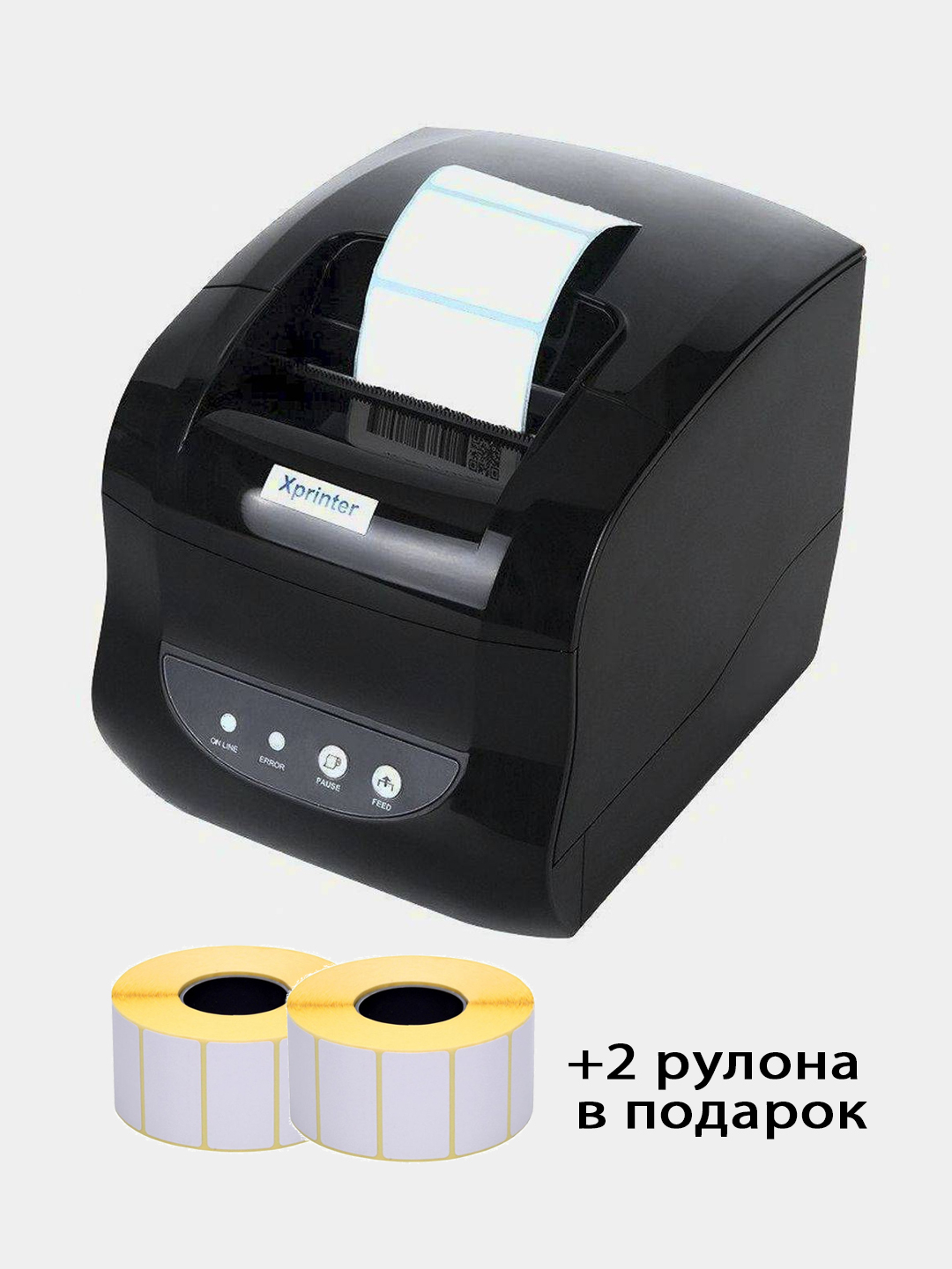 Термопринтер этикеток, принтер штрихкодов Xprinter XP-365B для любых  маркетплейсов купить по цене 7999 ₽ в интернет-магазине KazanExpress